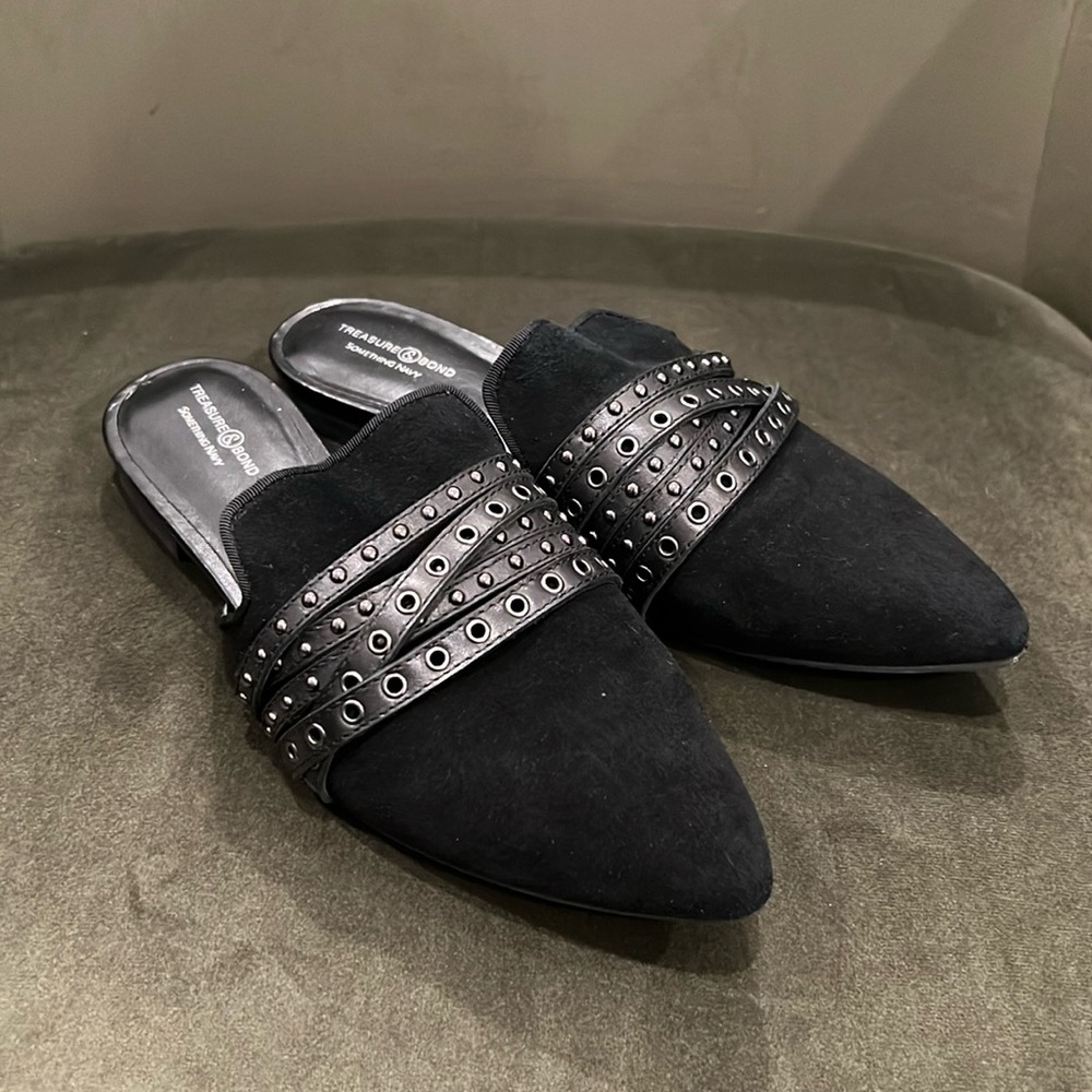 Treasure & Bond x Something Navy Kaine Strappy Mules